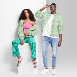 Wild fable hooded quilted jacket  S